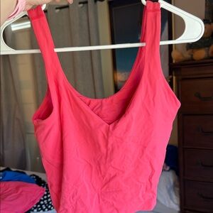 lululemon athletica Glaze Pink Align Top